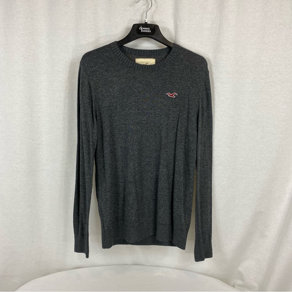 Soft Gray Hollister Pullover Sweater Sz. M